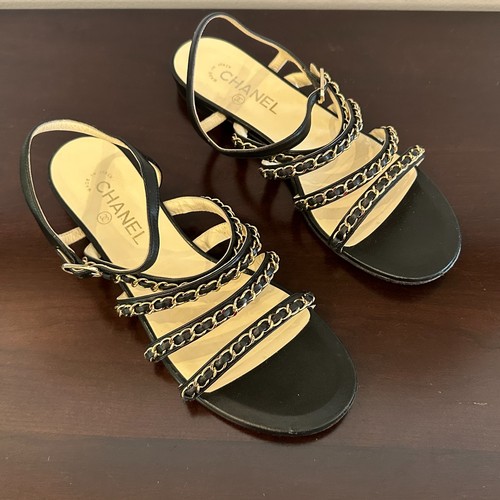Sandali donna chanel pelle - sandali,