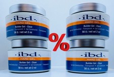 4 x IBD Builder Gel Clear gel