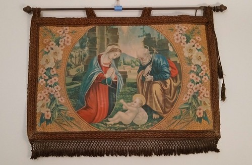 Stendardo arazzo religioso - stendardo,