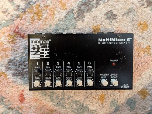 Midiman multimixer canali - 6,