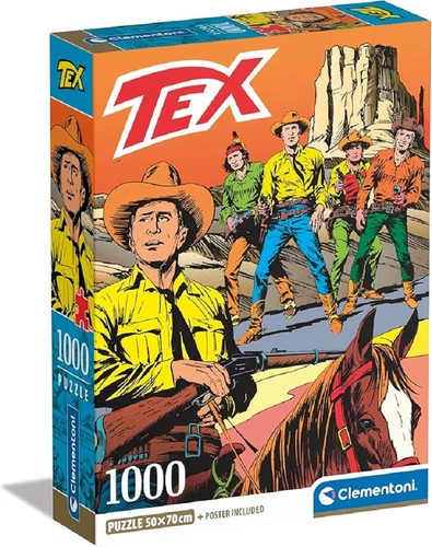 Tex puzzle 1000 pezzi - 1000,