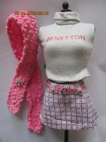 Tenue pour poupée barbie - pour,