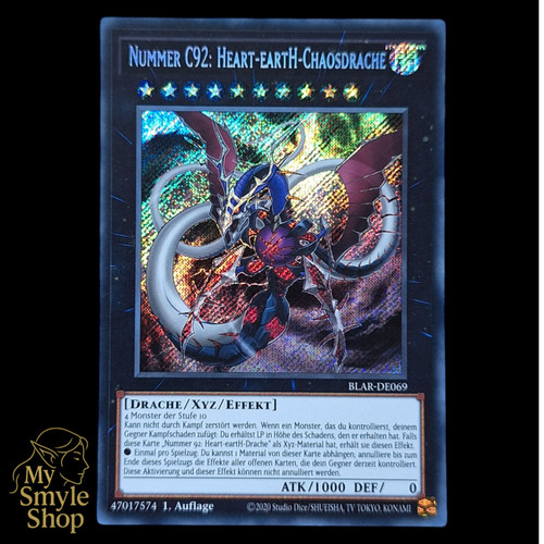 Yugioh numero c92 - drago, del