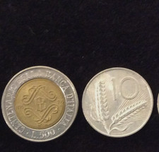Italy 7 different type coins