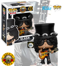 FUNKO POP ! SLASH 51 - ROCKS GUNS N' ROSES  VINYL FIGURE 9cm NUOVO