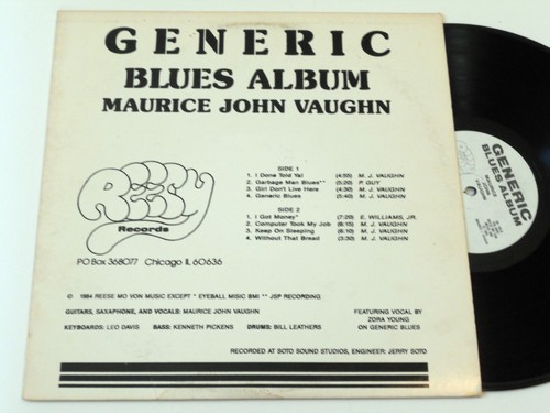 Generic blues album maurice - blues,