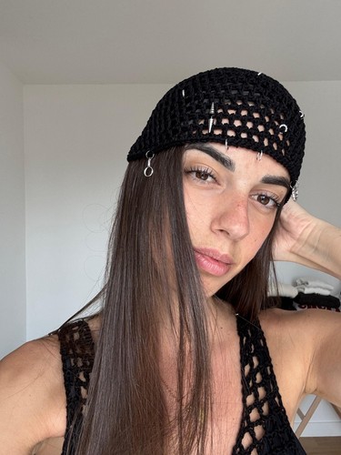 Handmade mesh skull - mesh,