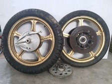 COPPIA CERCHI IN LEGA OZ RACING 18 19 POLLICI MONTATE SU BENELLI 750 SEI CILI...