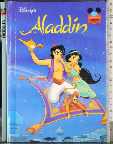 Aladdin disney grolier book - disney.,