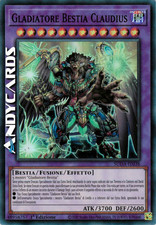 GLADIATORE BESTIA CLAUDIUS (Gladiator Beast Claudius) Super R • SUDA IT038 • 1Ed