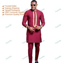 Uomo Kurta Cotone Indiano