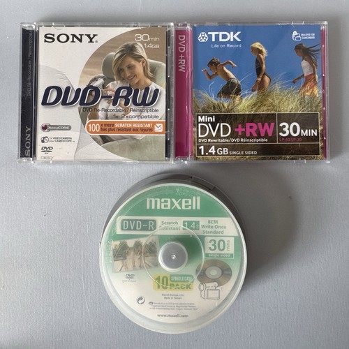 Lotto 10x sony tdk maxell - lotto,
