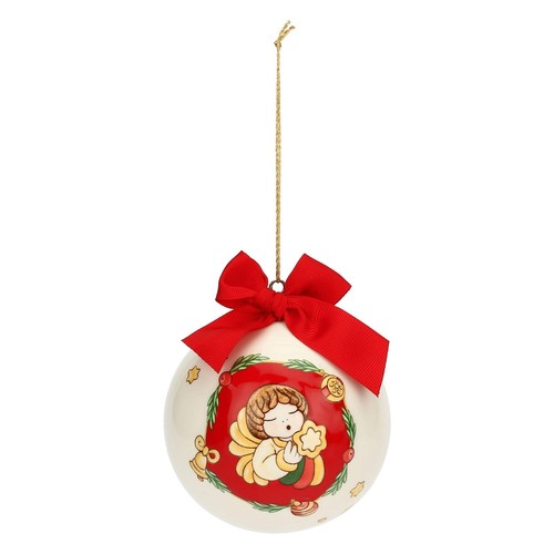 Thun pallina natale - bianca, da