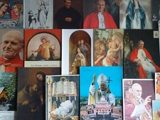 lotto di 30 cartoline tematiche religiose varie - non viaggiate