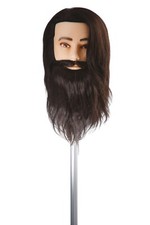 TESTINA TESTA MODELLO UOMO PARRUCCHIERE 100% CAPELLI UMANI