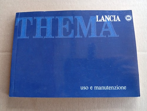Lancia thema turbo 16v e - v6, i.e