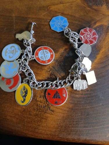 Bracciale vintage con - , ciondolo