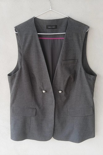 Gilet doppiopetto lungo - , per