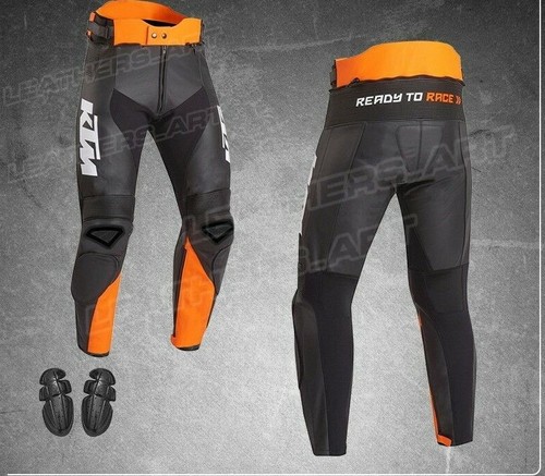 Pantaloni pelle moto uomo ktm - pantaloni,