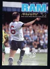 23/11/1988 Derby County v Aston Villa [Simod Cup] (angolo leggermente sgualcito)