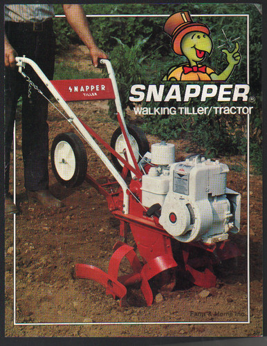 Snapper motozappa passeggio - motozappa, da