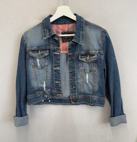 Giacca jeans ametista donna