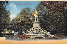 B107384 France Colmar Monument Burat Statues Fountain real photo uk