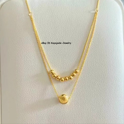 Collana maglia perle - , grano