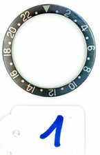 Rara lunetta media FONT GRIGIO sbiadita per ultimo Rolex GMT Master 1675 / 16750