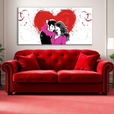 Quadro Lupin e Margot Cuore