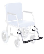 Due Pedane di Ricambio Compatibili con Sedia a Rotelle Carrozzina Moretti RC400