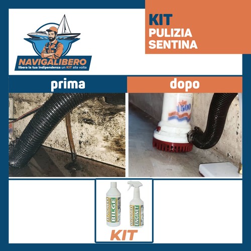 Kit ripristino vano sentina - kit,