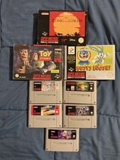 Lotto Videogiochi Super Nintendo Snes