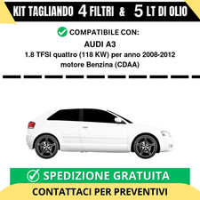 Tagliando per AUDI A3 1.8 TFSI