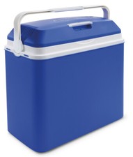 FRIGO PORTATILE ELETTRICO DA VIAGGIO FRIGORIFERO C/MANIGLIA BLU ITALY CAMPEGGIO