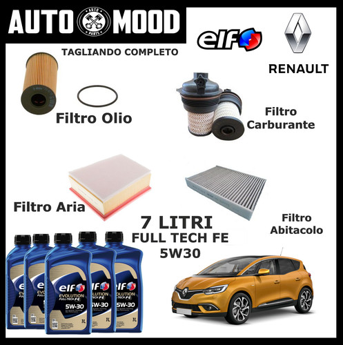 Kit tagliando per renault - per,