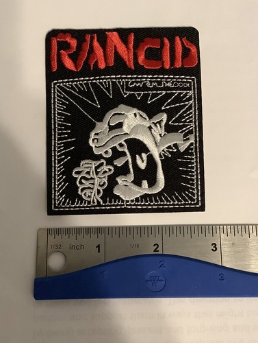 Patch ricamata rancid - patch,