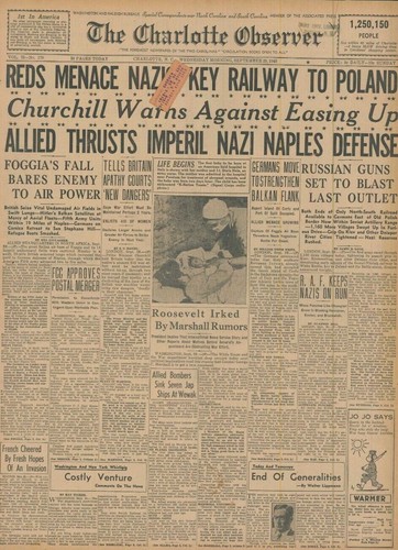 Wwii british take foggia air - take,