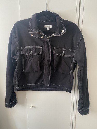 Topshop giacca donna nera - donna,