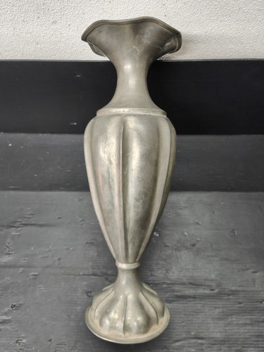 Vaso peltro h32cm con - in,