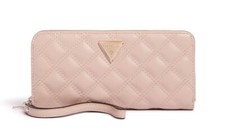 GUESS CESSILY Large Zip Around Rosewood, Portafoglio Donna Portafoglio