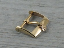 FIBBIA ZENITH STELLINA LAMINATA ORO 16 mm BUCKLE ZENITH STAR 16 mm GOLD PLATED