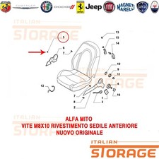 ALFA MITO VITE M8X10