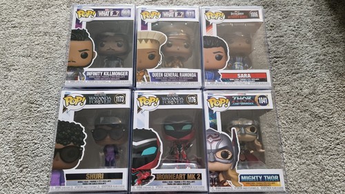Funko pop marvel - x6,