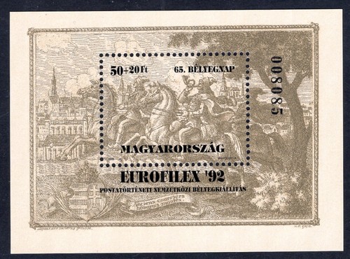 Ungheria 1992 block221i - ungheria, **