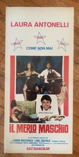 LOCANDINA ORIGINALE IL MERLO MASCHIO Buzzanca Laura Antonelli - Buzzanca - 1970