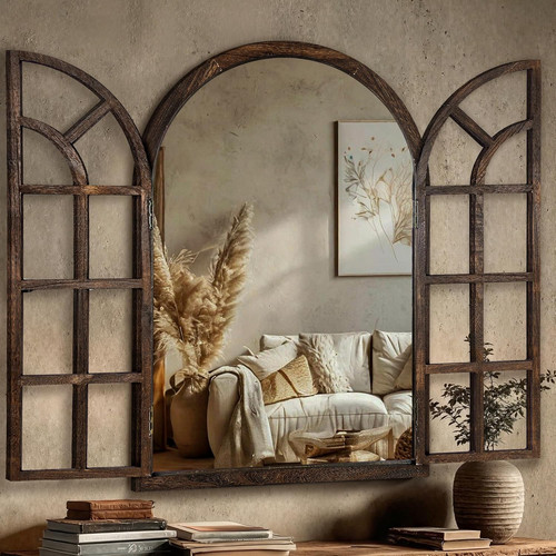 Specchio parete arco con - da,