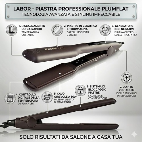 Piastra professionale labor - professionale,