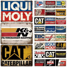 Cartelli di Metallo Decorativi Vintage in Latta