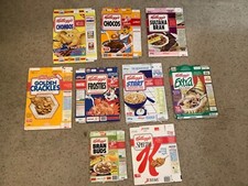 Scatola cereali vintage anni